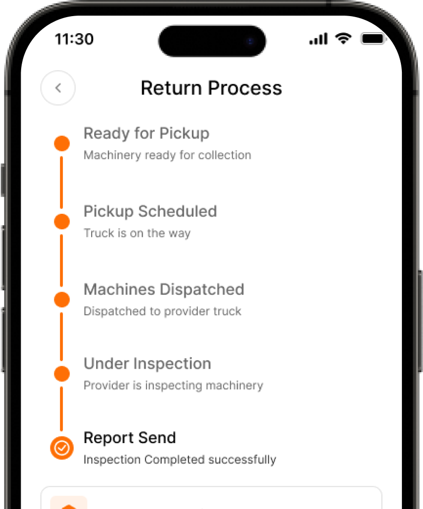 Bidding flow screen